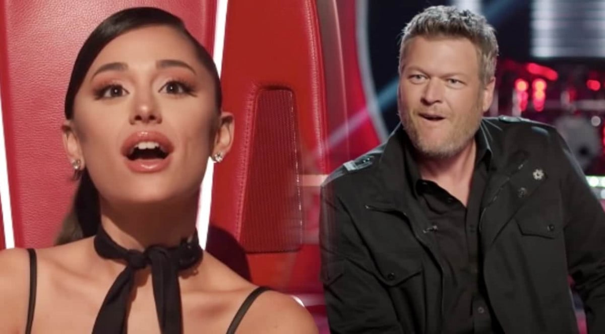 Blake Shelton Reacts To Rumors Ariana Grande Is Replacing Him On The