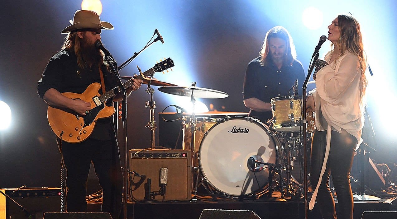 Chris Stapleton Teams Up With Wife For Chilling 'Amanda' Tribute
