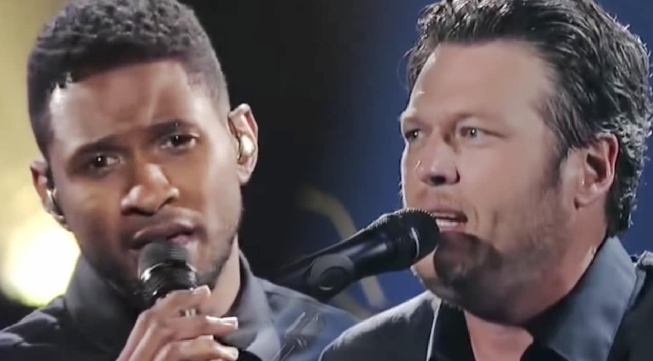 Usher Joins Blake Shelton For 2013 Duet To ‘Home’ | Country Music Videos