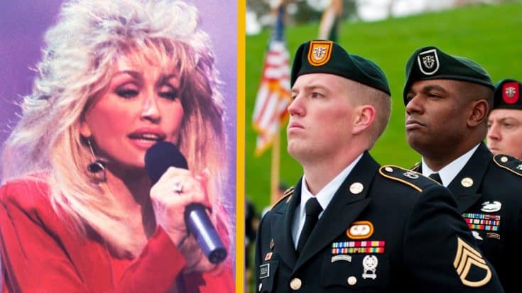 Dolly Parton Delivers Tribute To The Troops With ‘Ballad Of The Green Berets’ | Country Music Videos