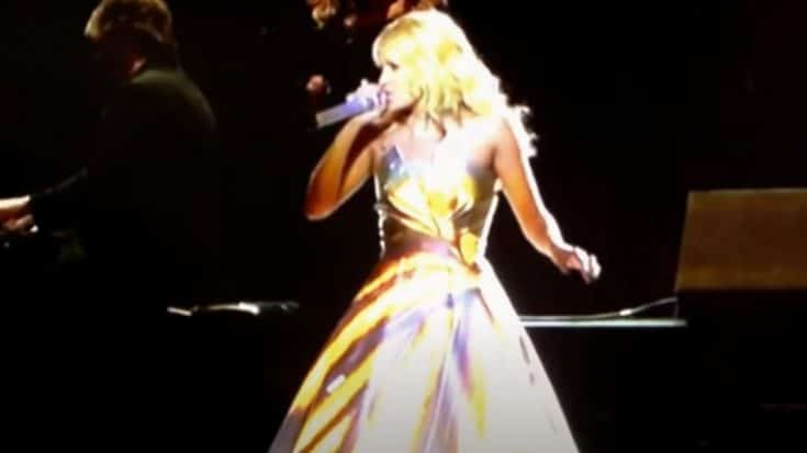 Carrie Underwood Wears Color-Changing Dress For 2013 Grammys Performance | Country Music Videos