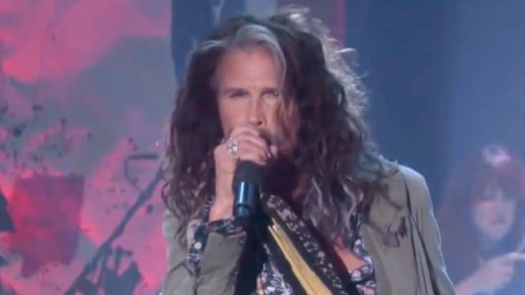 Throwback To When Steven Tyler Debuted His Country Single, ‘Red, White, & You’ | Country Music Videos