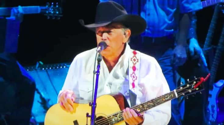George Strait Sings Mournful Song, “Baby Blue” | Country Music Videos