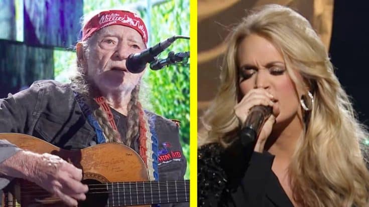 Willie Nelson & Carrie Underwood’s Duet Of ‘Always On My Mind’ Will Leave You Speechless | Country Music Videos
