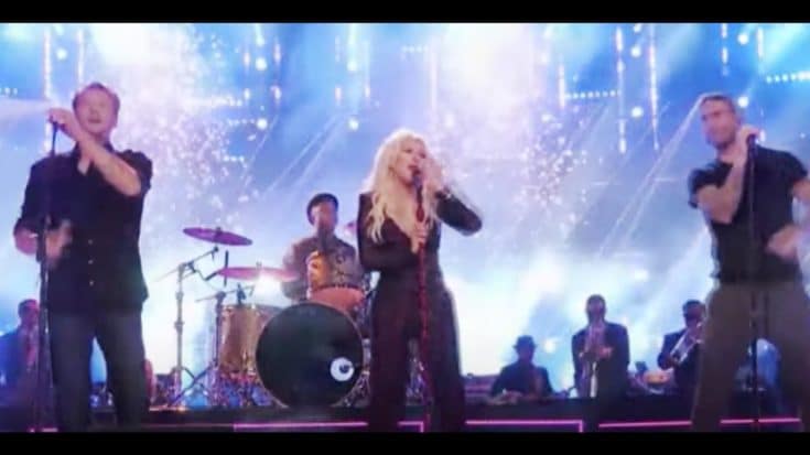 2016 “Voice” Coaches Give Electrifying Performance Of Stevie Wonder Hit | Country Music Videos