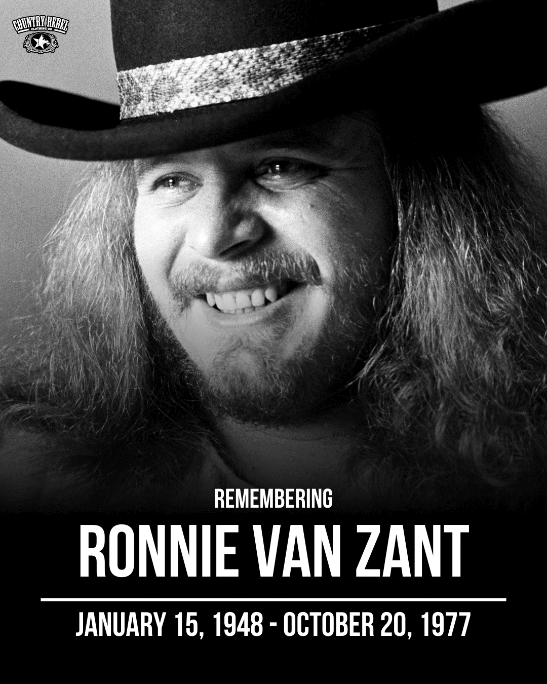 A tribute to Ronnie Van Zant of Lynyrd Skynyrd