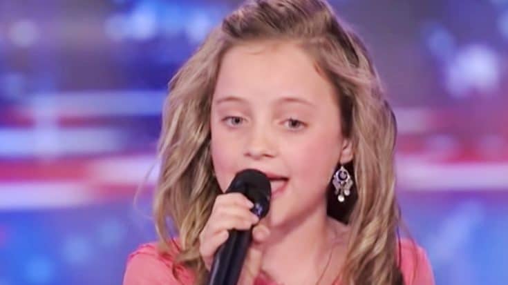 11-Year-Old Singer Auditions For ‘AGT’ Season 8 With Carrie Underwood’s “All-American Girl” | Country Music Videos