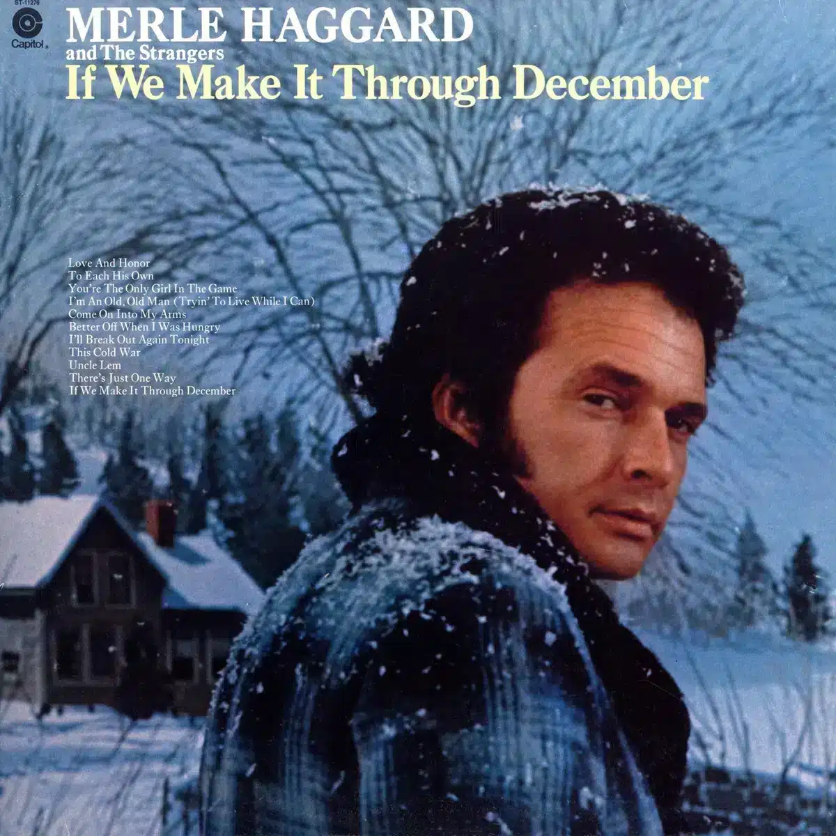 Cover art for Merle Haggard's "If We Make It Through December"