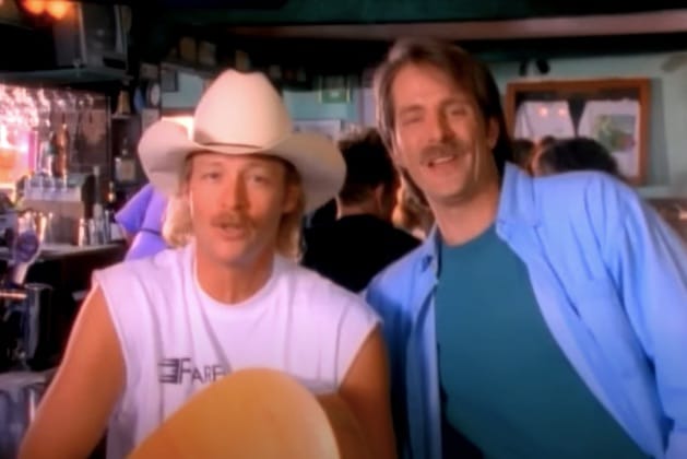 Alan Jackson and Jeff Foxworthy collaborated for a funny video parodying the Olympics