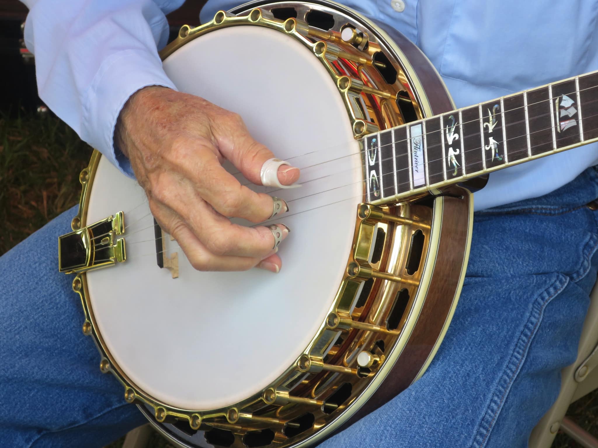 Photo of a banjo