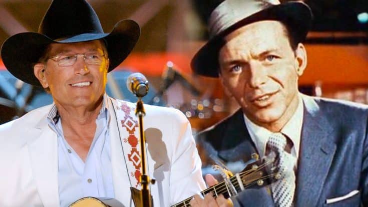 Frank Sinatra And George Strait’s Voices Put Together For ‘Fly Me To The Moon’ Virtual Duet | Country Music Videos
