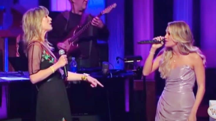 Carrie Underwood & Jennifer Nettles Sing Dolly Parton’s ‘9 To 5’ During 2014 Opry Show | Country Music Videos