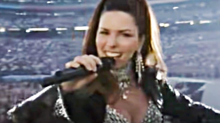 Shania Twain Brings The Fireworks During 2003 Super Bowl Halftime Show | Country Music Videos