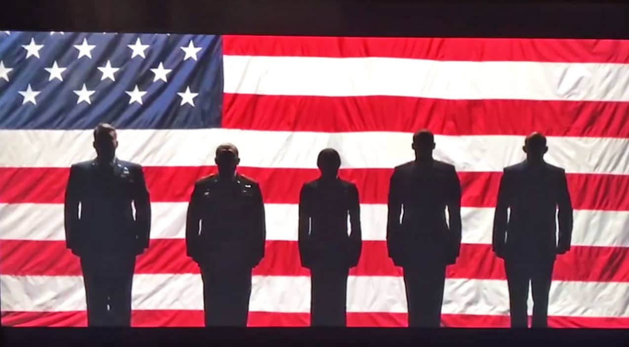 Johnny Cash's 'Ragged Old Flag' Featured In PreSuper Bowl Patriotic