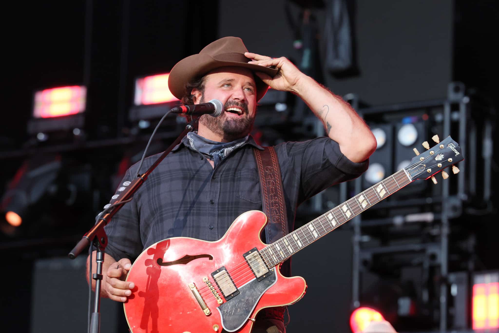 Randy Houser performs at CMA Fest in 2022