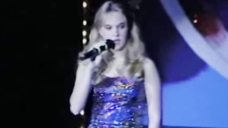 14-Year-Old Carrie Underwood Sings ‘I Hope You Dance’ | Country Music Videos