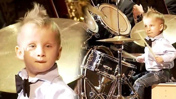 3-Year-Old Drumming Prodigy Steals The Show With Jaw-Dropping Performance! (VIDEO) | Country Music Videos