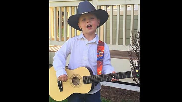 3-Year-Old ‘Troubadour’ Sings Adorable Medley Of George Strait Hits | Country Music Videos