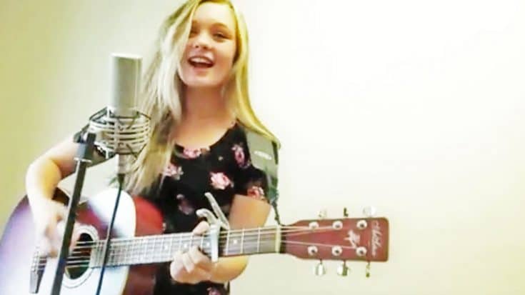 16-Year-Old Country Singer Is ‘All About That Twang’ In Cute Parody Video | Country Music Videos