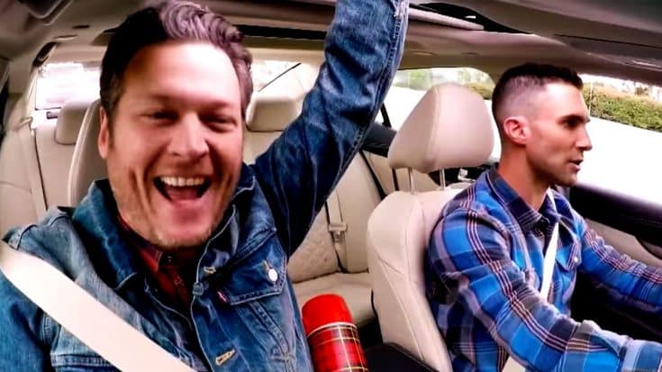 Blake Shelton’s ‘Carpool Karaoke’ Has Surprising Twist | Country Music Videos