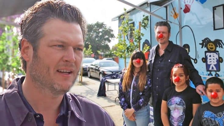 Blake Shelton Gets Silly For A Serious And Important Cause (WATCH) | Country Music Videos