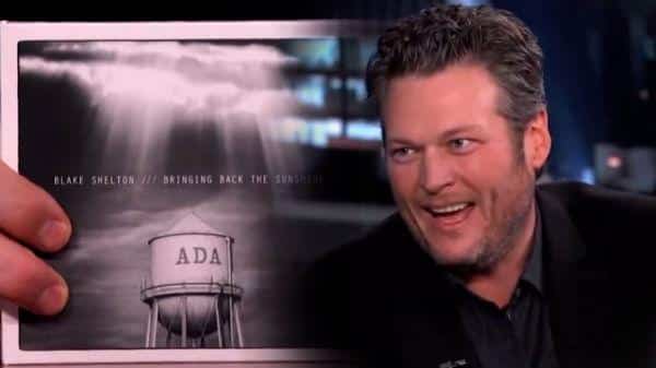 Blake Shelton On His Hometown Ada Oklahoma On Jimmy Kimmel Live Watch Country Rebel