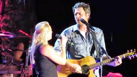 Blake Shelton Singing To Miranda Lambert (Romantic!) | Country Music Videos