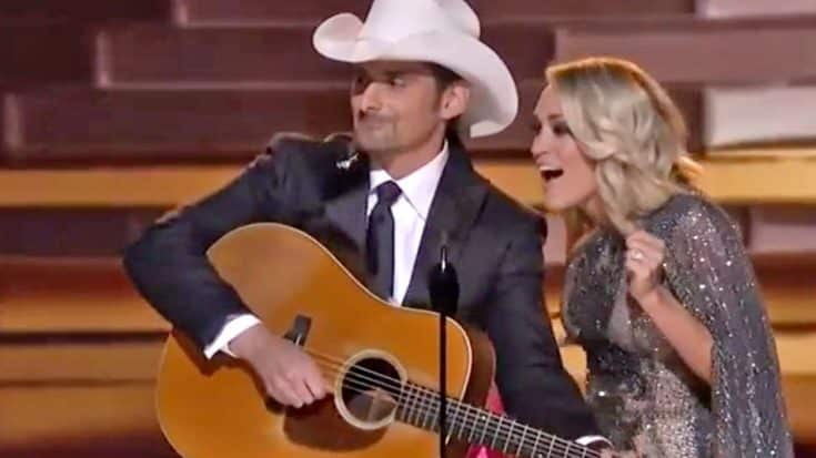 Brad & Carrie Poke Fun At Politics And Peyton Manning During Hilarious CMA Opener | Country Music Videos
