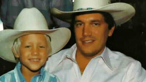 george strait son age sings bubba heartland jr countryrebel family straits young