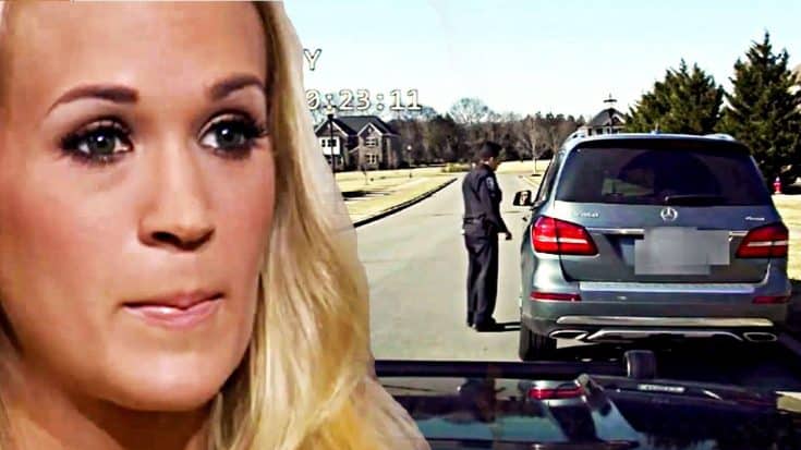 Carrie Underwood Got Pulled Over In 2018 & Her Reaction Was Caught On Camera | Country Music Videos