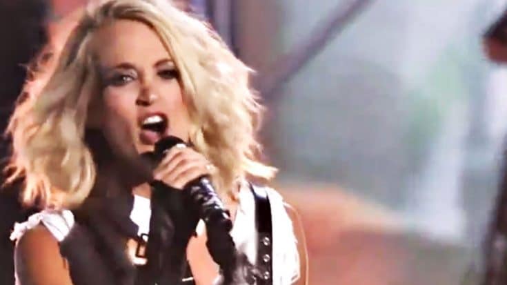 Carrie Underwood Gives Beyonce A Run For Her Money With Killer ‘Dirty Laundry’ Performance | Country Music Videos