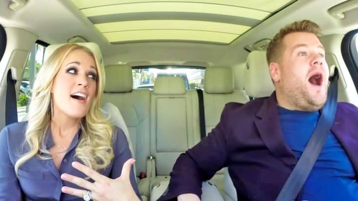 Carrie Underwood’s Hilarious ‘Carpool Karaoke’ Is What Dreams Are Made Of | Country Music Videos
