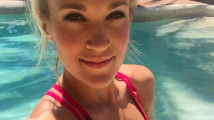 Carrie Underwood Shows Off Swimsuit She Helped Create | Country Music Videos