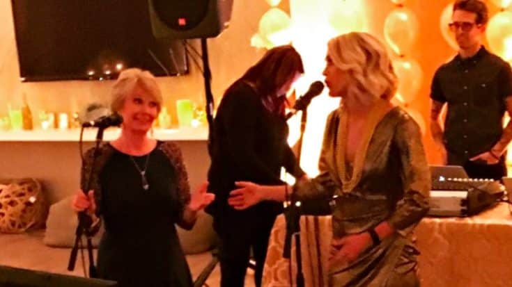 Carrie Underwood Reveals ‘Epic Duet’ With Her Mom | Country Music Videos
