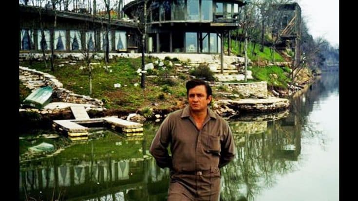 Charred Remains Of Johnny Cash’s Home Now For Sale | Country Music Videos
