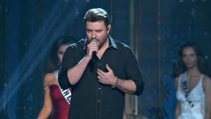 Chris Young Delivers Sultry Serenade During Miss USA Pageant | Country Music Videos