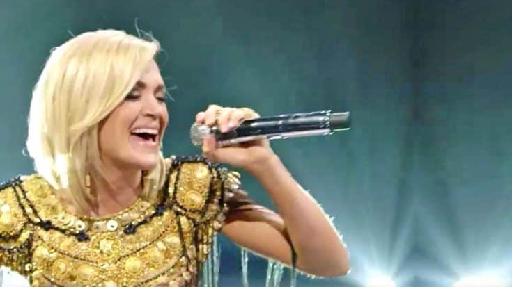 Crowd Explodes When Carrie Underwood Stomps Onto The Stage In ‘Church Bells’ Music Video | Country Music Videos
