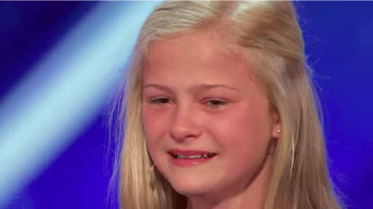 12-Year Old Brought To Tears By Judge’s Response To Her ‘America’s Got Talent’ Performance | Country Music Videos