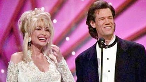 Dolly Parton Sneaks Up On Randy Travis, And His Reaction Is Priceless | Country Music Videos