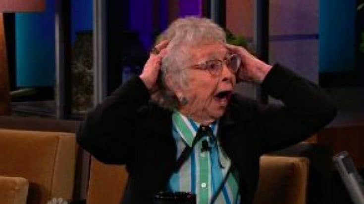 Unsuspecting 100-Year Old Becomes Celebrity After Hilarious Talk Show Appearance | Country Music Videos