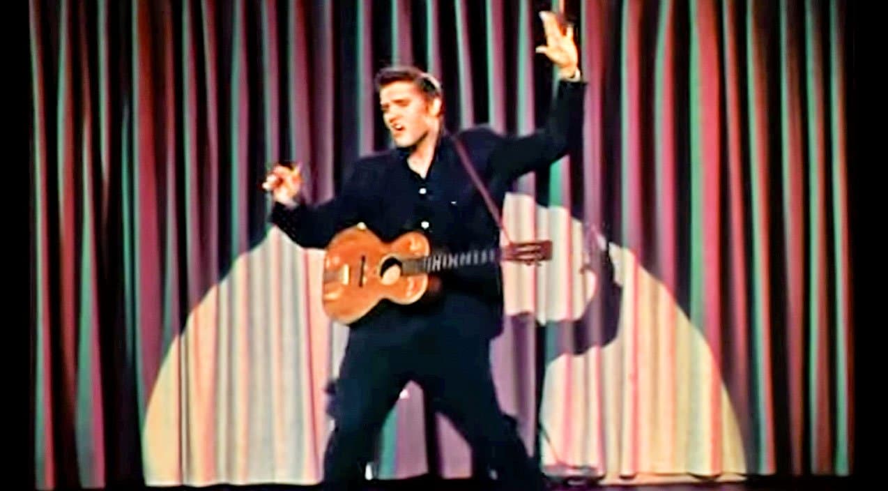 Elvis Presley – Blue Suede Shoes 1956 (COLOR and STEREO)