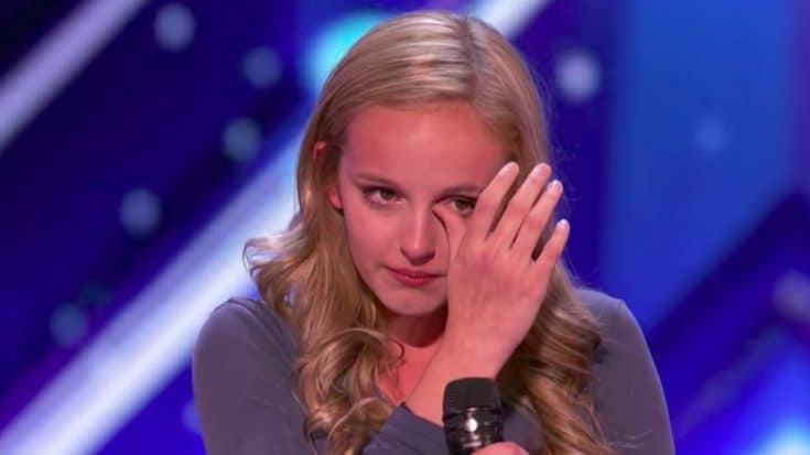 13-Year Old Evie Clair Makes AGT Judges Cry With Song For Her Cancer-Stricken Father | Country Music Videos