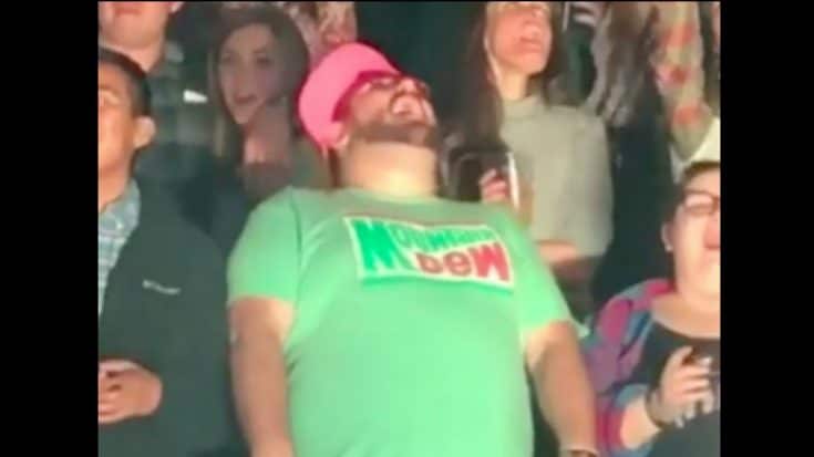 Impassioned Fan Steals The Spotlight With Entertaining Reaction To Country Song | Country Music Videos