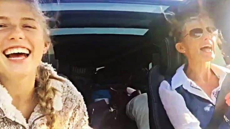 Faith Hill and Daughter Jam Out to Taylor Swift Hit During Car Ride to College | Country Music Videos