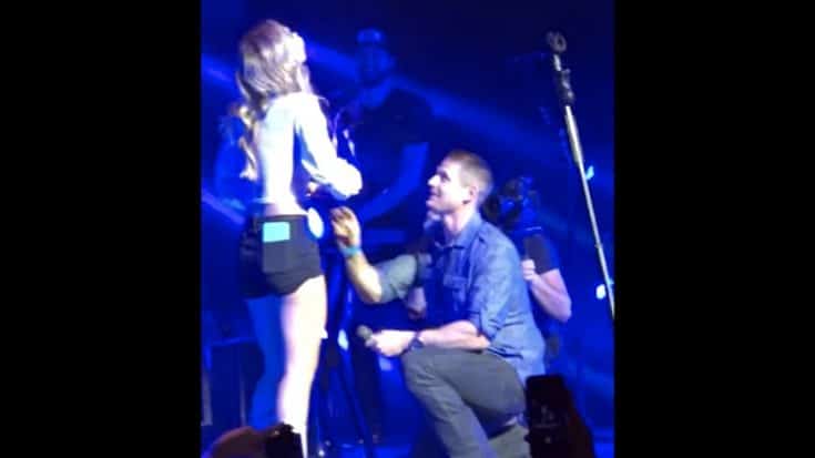 Country Star Assists California Firefighter With Beautiful Marriage Proposal | Country Music Videos
