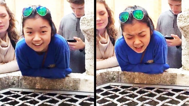 Young Girl Uses Ancient Italian Well For Ultimate ‘Hallelujah’ Performance | Country Music Videos
