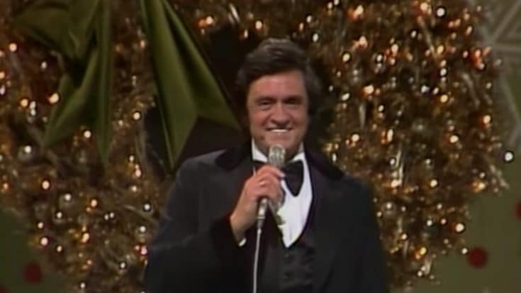 Johnny Cash Gets Festive With ‘Christmas Time’s A-Comin’ Performance | Country Music Videos