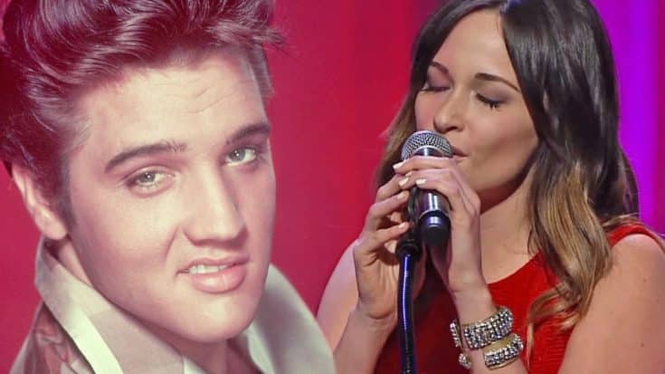 Kacey Musgraves Pays Tribute To Elvis In A Beautifully Tragic Cover Of ‘Are You Lonesome Tonight’ | Country Music Videos