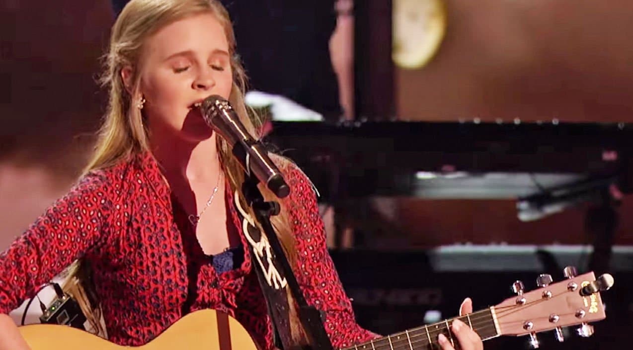 12-Year-Old ‘America’s Got Talent’ Star Leaves Judges In Awe After ‘My Church’ Performance | Country Music Videos