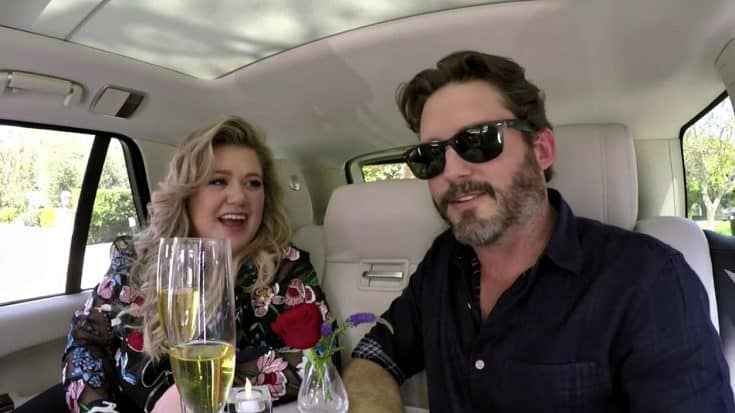 Kelly Clarkson Surprised By Backseat Date With Husband During “Carpool Karaoke” | Country Music Videos